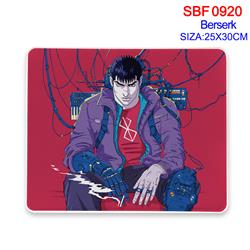 Berserk anime Mouse pad 25*30cm