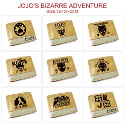JoJos Bizarre Adventure anime wallet 12*10*2cm
