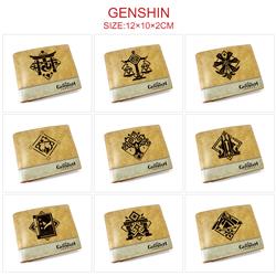 Genshin Impact anime wallet 12*10*2cm