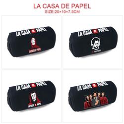 La casa de papel anime pencil bag 20*10*7.5cm