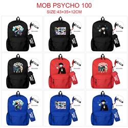 Mob Psycho 100 anime bag+Small pencil case set