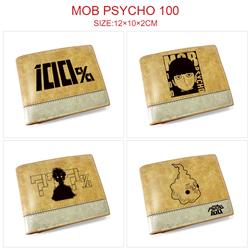 Mob Psycho 100 anime wallet 12*10*2cm