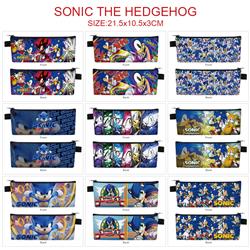 Sonic anime pencil bag 21.5*10.5*3cm