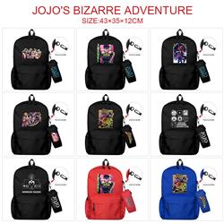 JoJos Bizarre Adventure anime  bag+Small pencil case set