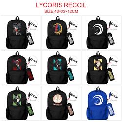 Lycoris Recoil  anime bag+Small pencil case set