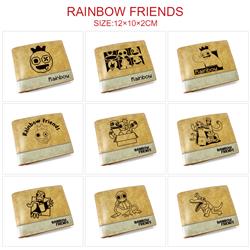 rainbow friends anime wallet 12*10*2cm