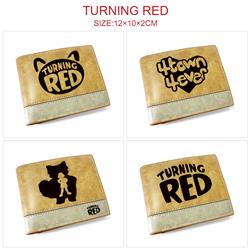 Turning Red anime wallet 12*10*2cm