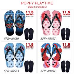 Poppy Playtime anime flip flops shoes slippers a pair