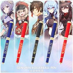 Genshin Impact anime pen 0.5mm (including 10 pen cores)