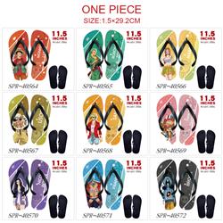 One piece anime flip flops shoes slippers a pair