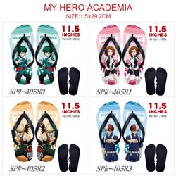 My Hero Academia anime flip flops shoes slippers a pair
