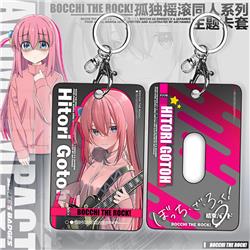 Bocchi the rock anime ferrule keychain