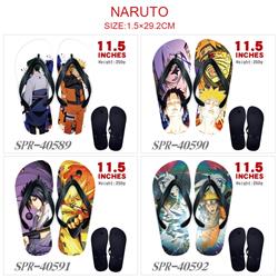 Naruto anime flip flops shoes slippers a pair