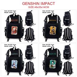 Genshin Impact anime bag 46*35*14cm