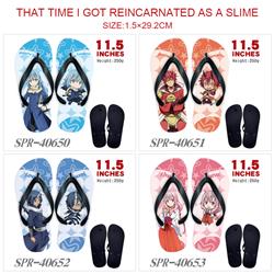 That Time I Got Reincarnated as a Slime anime flip flops shoes slippers a pair