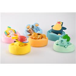 Pokemon anime figure 10cm 6pcs a set