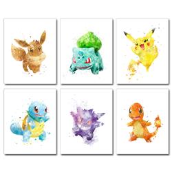 Pokemon anime painting 30x40cm(12x16inches)