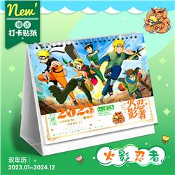 Naruto anime Desk calendar