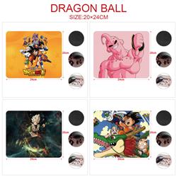 Dragon Ball anime Mouse pad 20*24cm price for 5 pcs