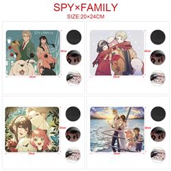 SPY×FAMILY anime Mouse pad 20*24cm price for 5 pcs