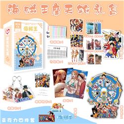 One piece anime gift box include 17 style gifts