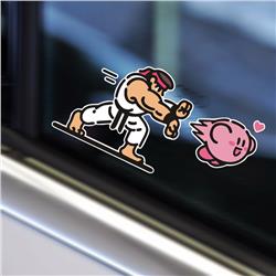 Kirby anime car sticker