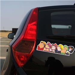 One piece anime car sticker