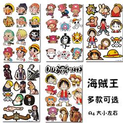 One piece anime car sticker