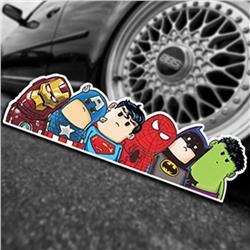 Avengers anime car sticker