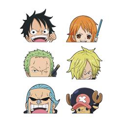 One piece anime car sticker