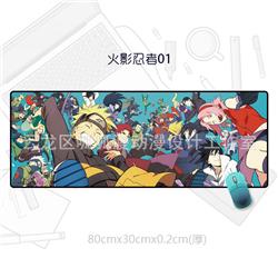 Naruto anime mouse pad 80*30cm