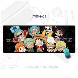 One piece anime mouse pad 80*30cm