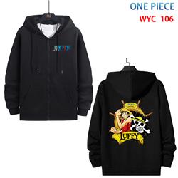 One piece anime hoodie