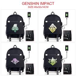 Genshin Impact anime bag