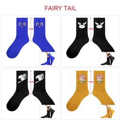 Fairy Tail anime socks 5 pcs a set