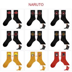 Naruto anime socks 5 pcs a set
