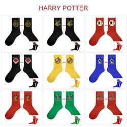 Harry Potter anime socks 5 pcs a set