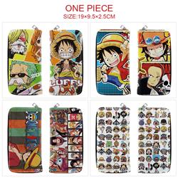 One piece anime wallet 19*9.5*2.5cm