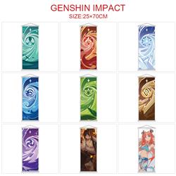 Genshin Impact anime wallscroll 25*70cm price for 5 pcs