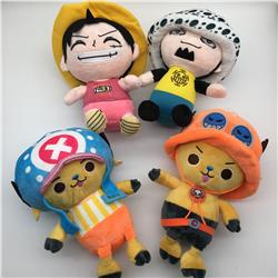 One piece anime Plush toy 25cm 4 pcs a set