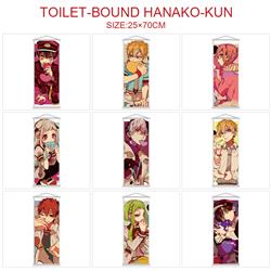 Toilet-bound hanako-kun anime wallscroll 25*70cm price for 5 pcs