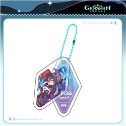 Genshin Impact anime keychain