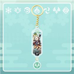 Genshin Impact anime keychain