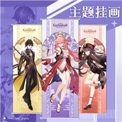 Genshin Impact anime wallscroll 25*75cm