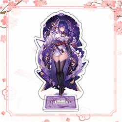 Genshin Impact anime Standing Plates 15cm