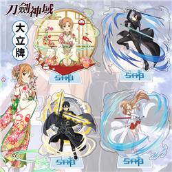 sword art online anime Standing Plates 15cm