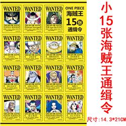 One piece anime poster price for a set of 15 pcs