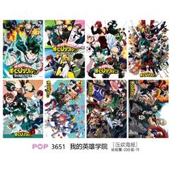 My Hero Academia anime poster price for a set of 8 pcs
