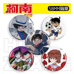 Detective Conan anime badge 58mm