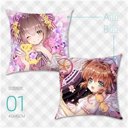 Card Captor Sakura anime pillow cushion 45*45cm